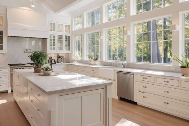 What are the Pros and Cons of White Kitchen Cabinets - Unique Design Blog