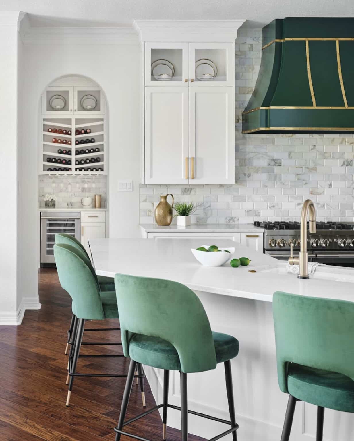 35 Stunning Green Kitchen Design Ideas to Inspire You - Unique Design Blog