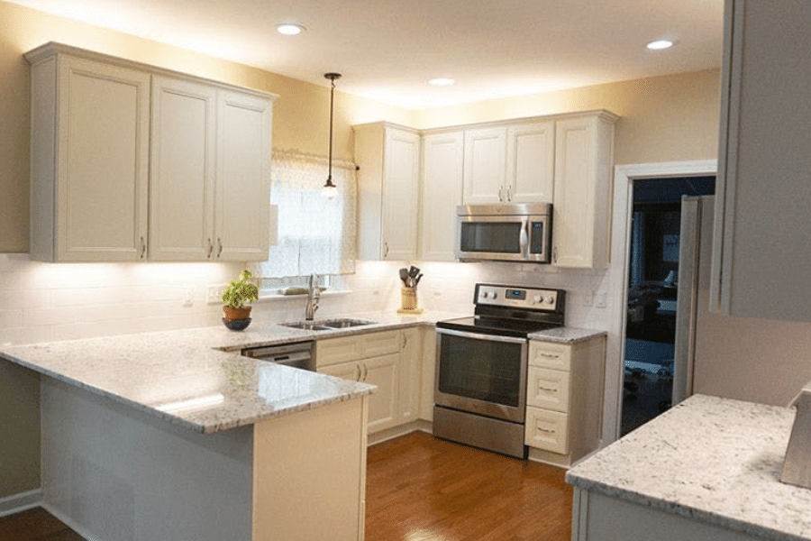 Colonial White granite