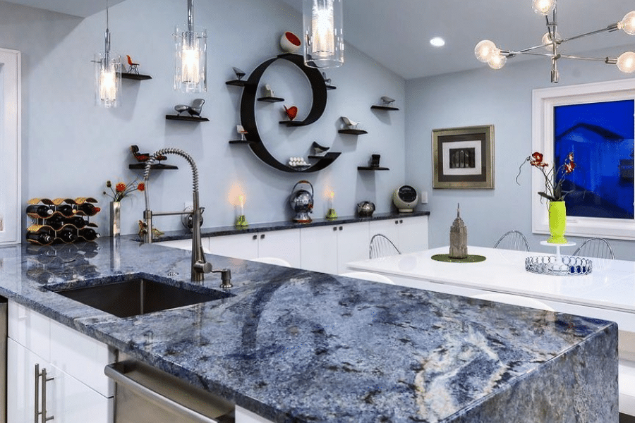 azul Bahia countertop