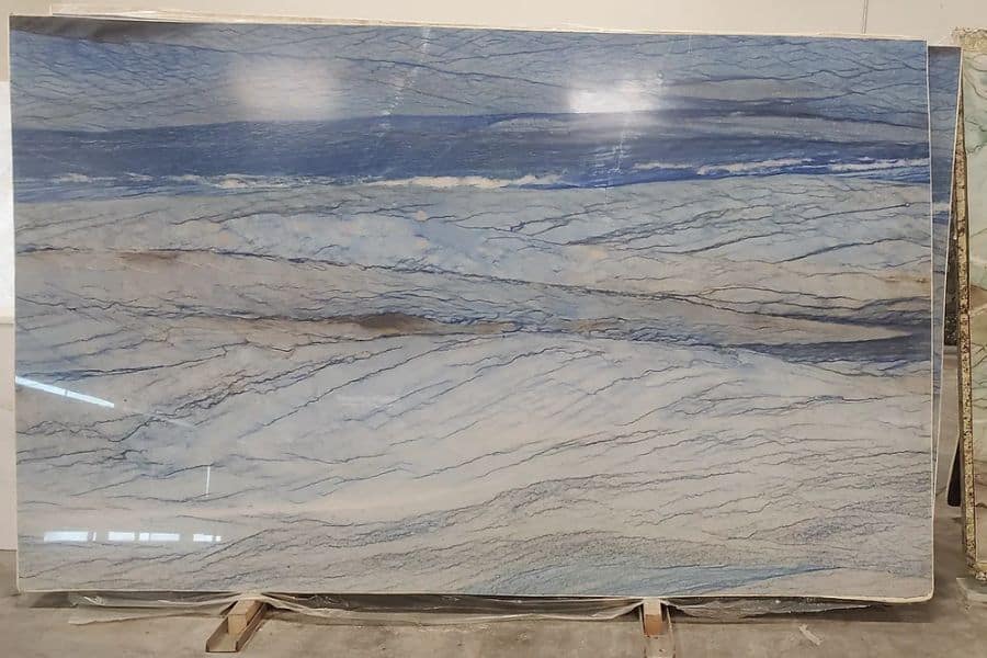 Royal blue macaubas Quartzite