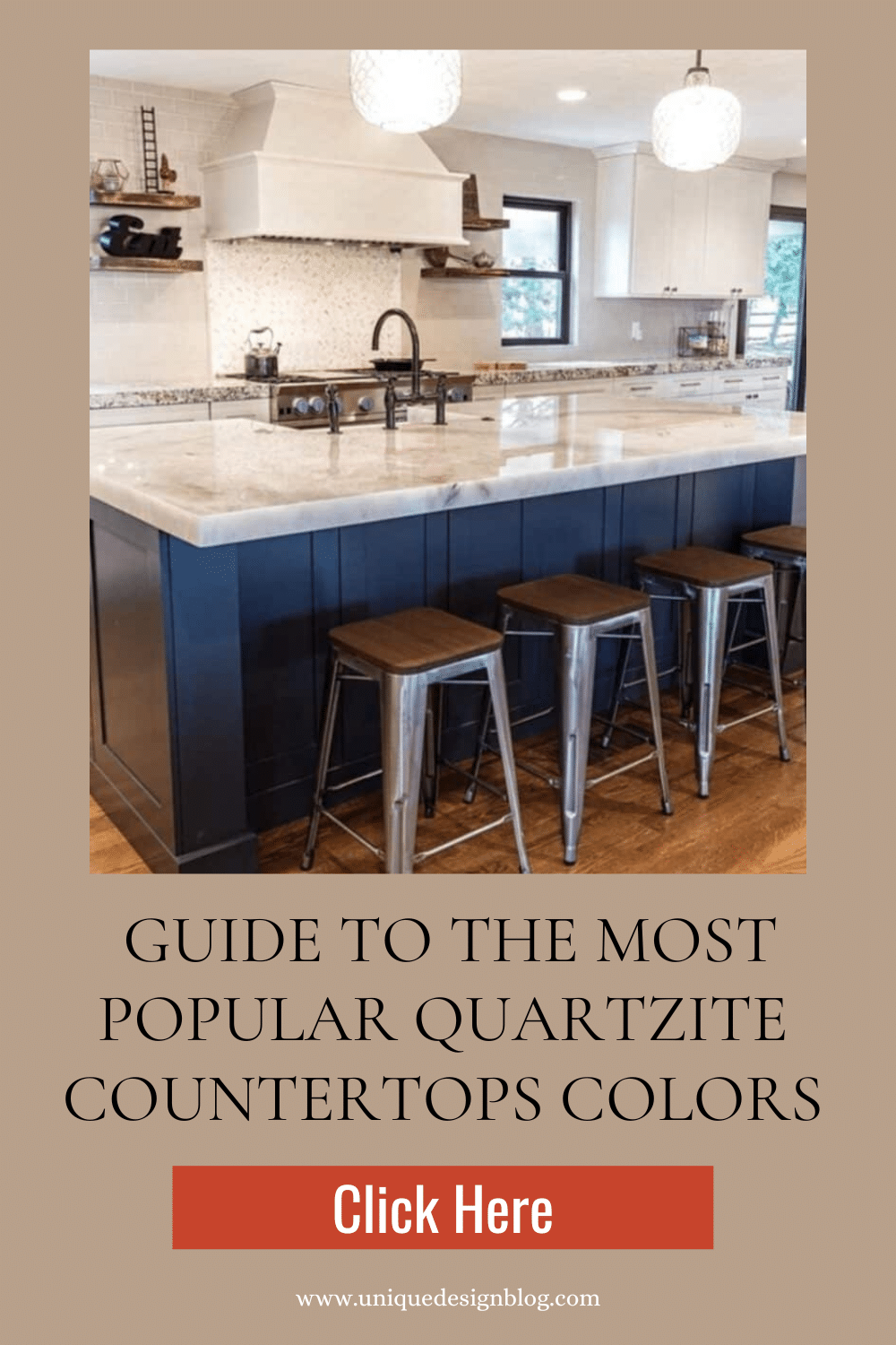 Your Guide to the Most Popular Quartzite Countertops - Unique Design Blog