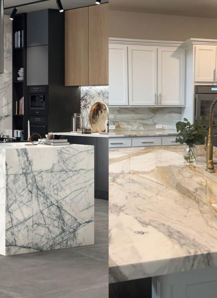 porcelain countertops vs marble price