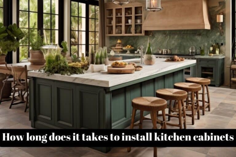 How Long Does It Takes to Install Kitchen Cabinets - Unique Design Blog