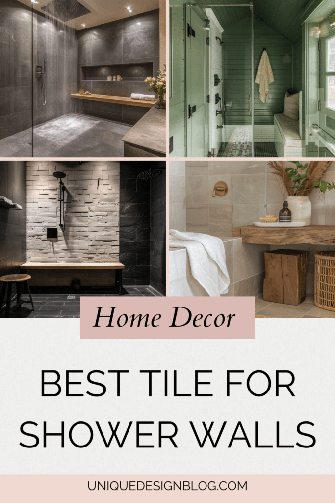 tile shower