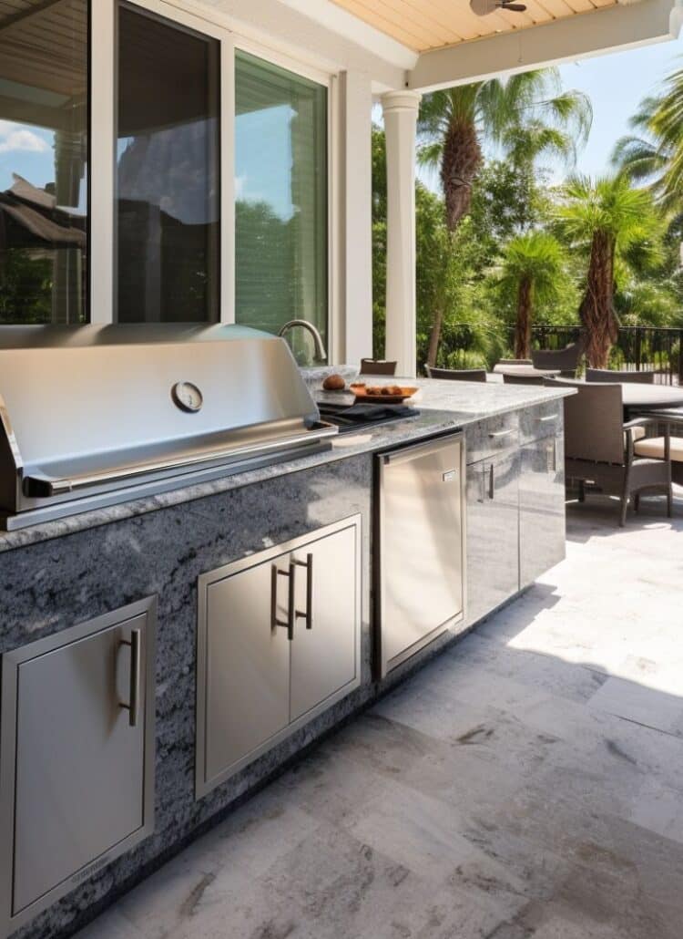 what is the best material for outdoor cabinets