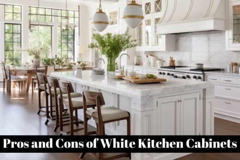 What are the Pros and Cons of White Kitchen Cabinets - Unique Design Blog