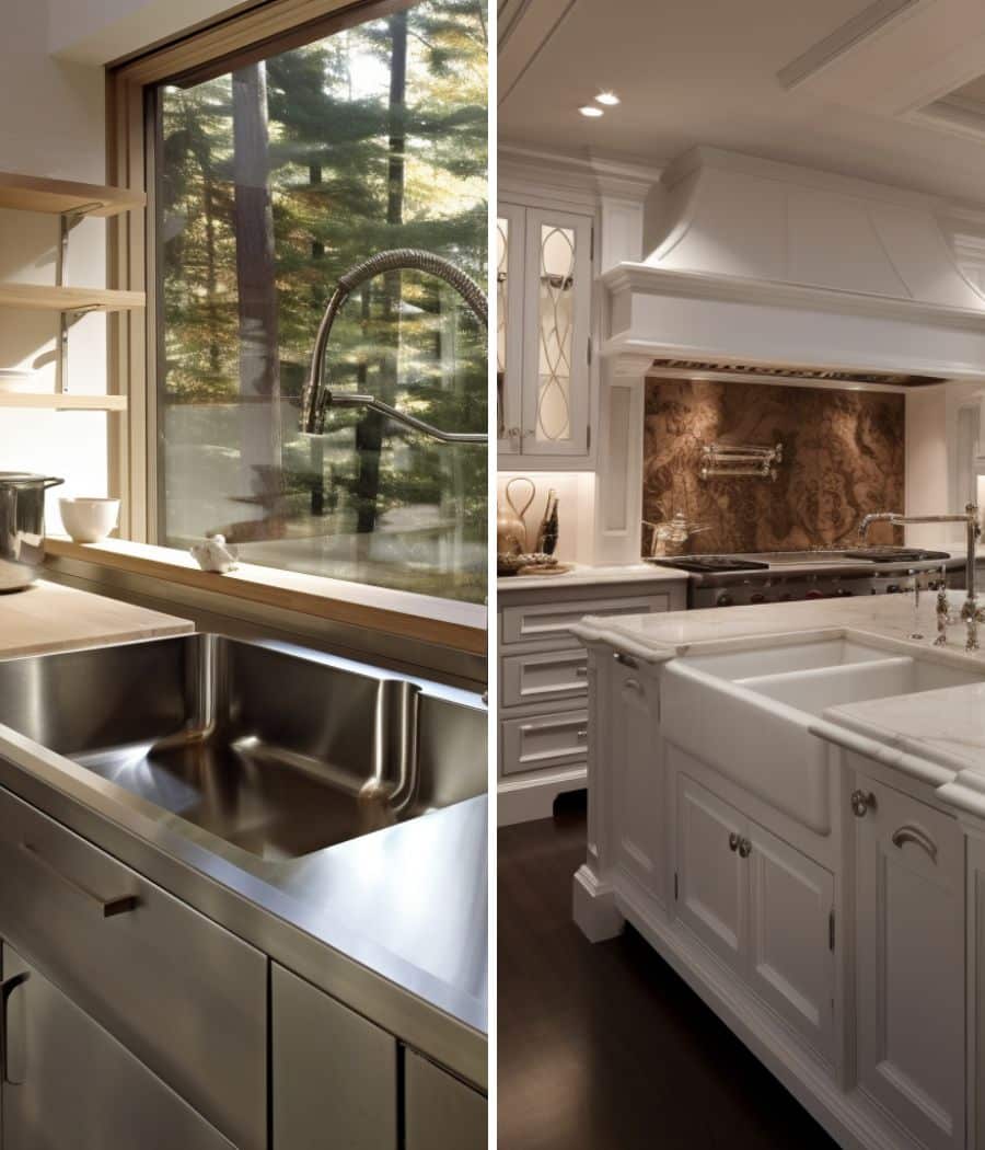 Stainless Steel Sink vs Porcelain Which is better Unique Design Blog