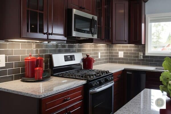Ways to Update and Modernize Cherry Cabinets in Kitchen - Unique Design ...