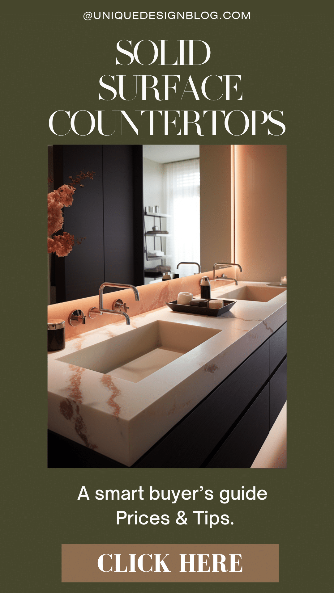 How much do Solid Surface Countertops costs in 2024 Unique Design Blog