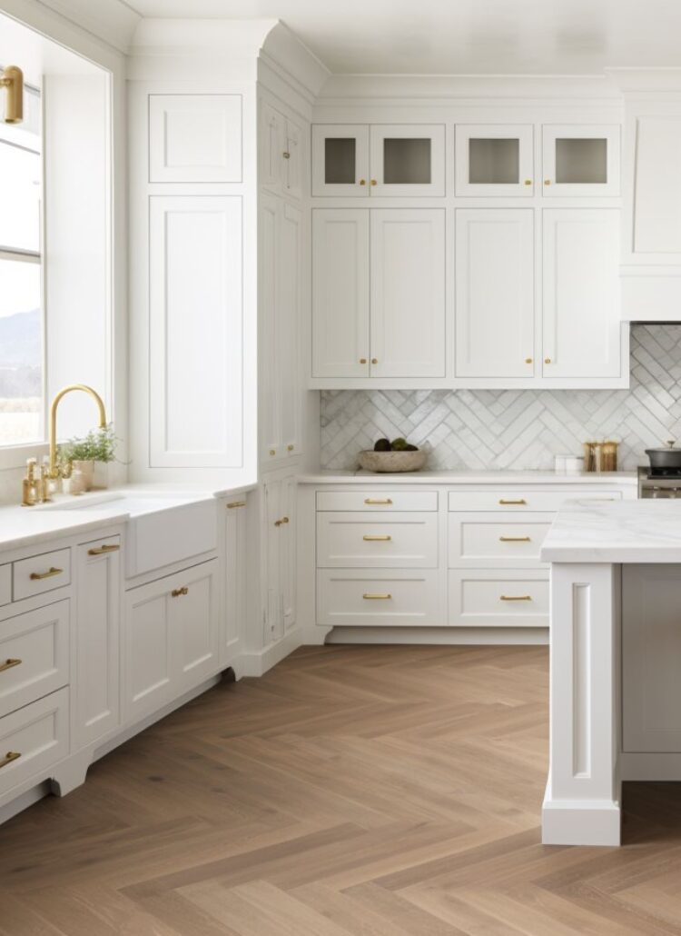 white shaker kitchen images