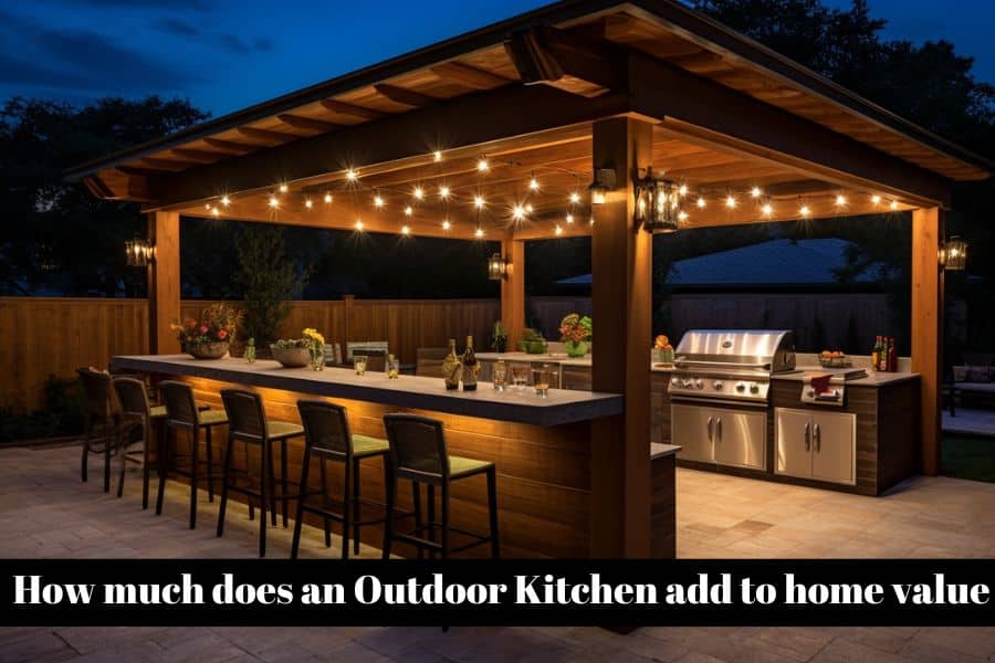 How much does an Outdoor Kitchen add to home value