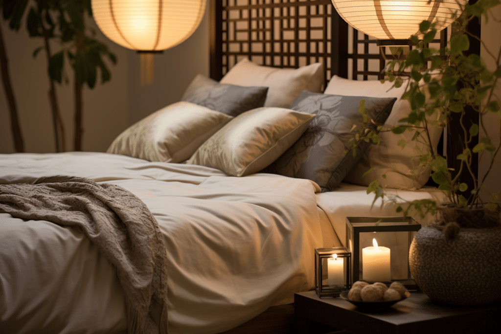 asian cozy bedroom