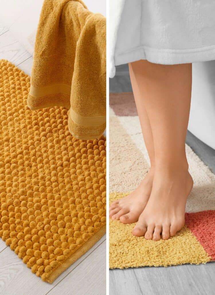 bath mat or bath rug