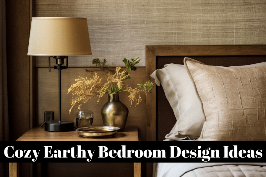 cozy earthy bedroom design ideas