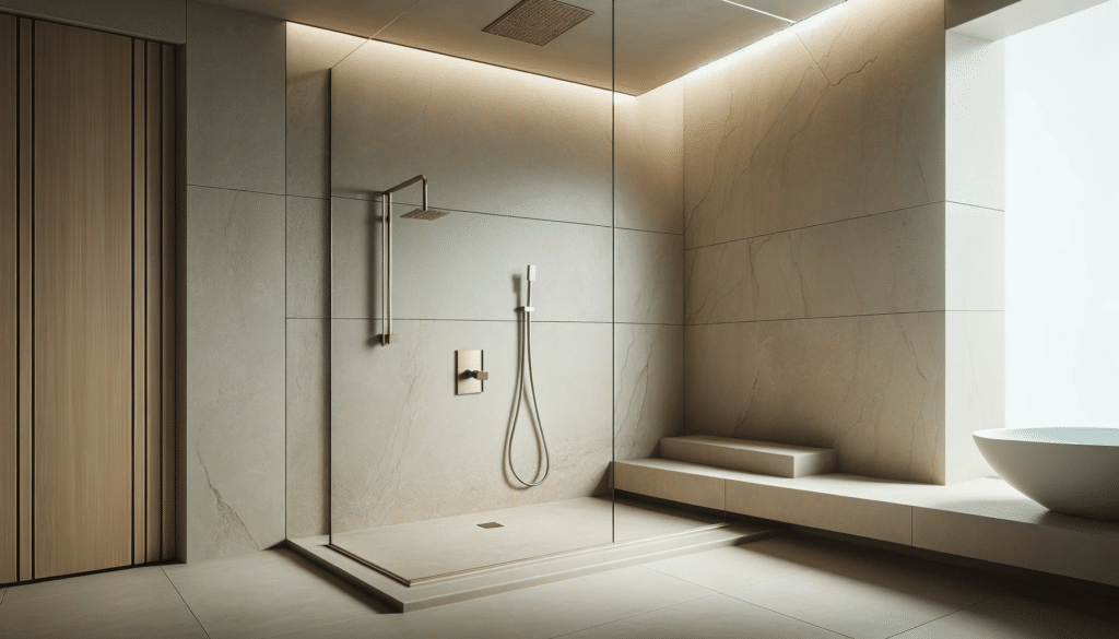 how to clean travertine tile shower