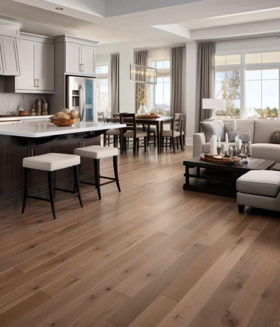 Hardwood floor vs Porcelain wood tile: Pros and Cons - Unique Design Blog