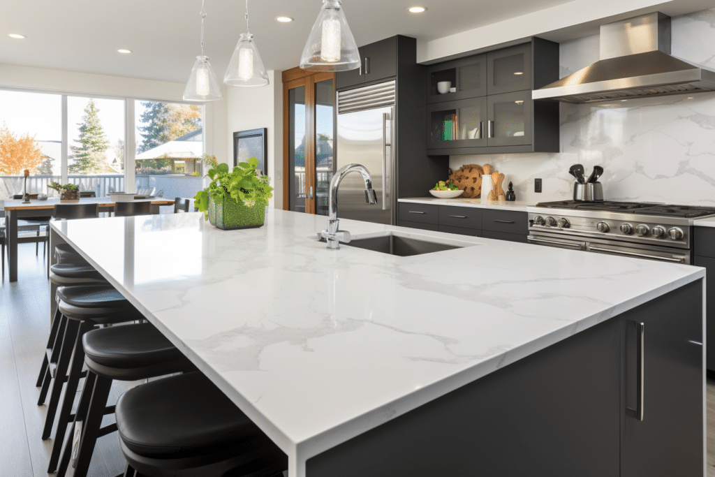 quartz kitchen modern