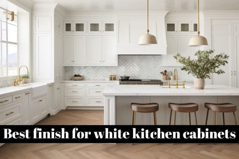 What's the best finish for white kitchen cabinets - Unique Design Blog