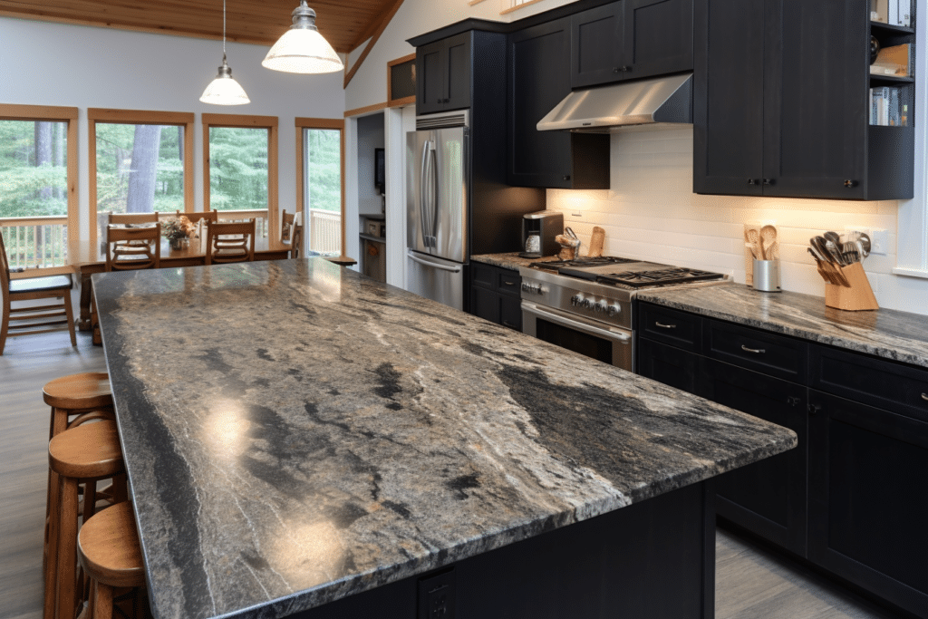 is leathered granite more expensive