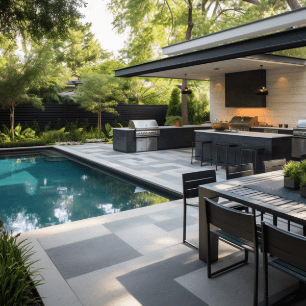 27 Stunning backyard pool and kitchen ideas to copy - Unique Design Blog
