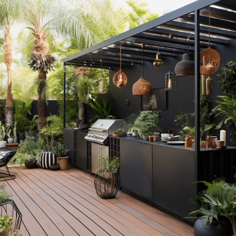 21 Best creative L shaped Outdoor kitchen ideas - Unique Design Blog
