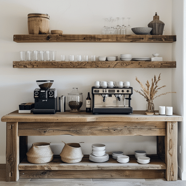 21 Best coffee bar ideas for kitchen counter - Unique Design Blog