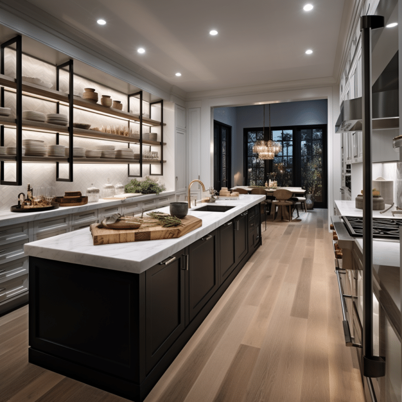 30 Kitchens designs with dark cabinets to inspire you - Unique Design Blog