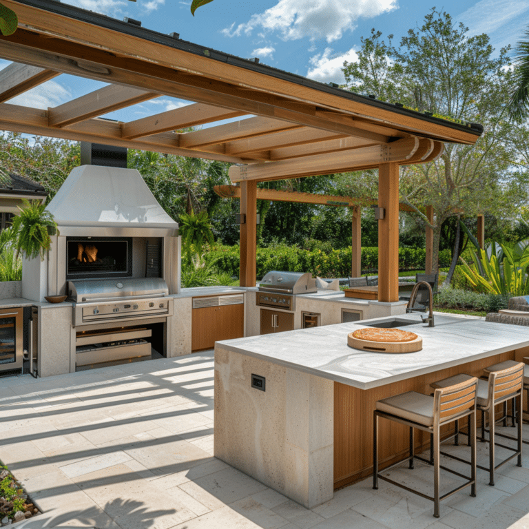 40 Modern Florida outdoor kitchen design ideas - Unique Design Blog
