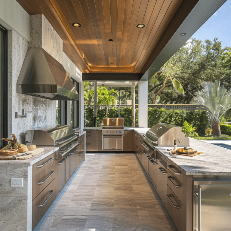 40 Modern Florida outdoor kitchen design ideas - Unique Design Blog