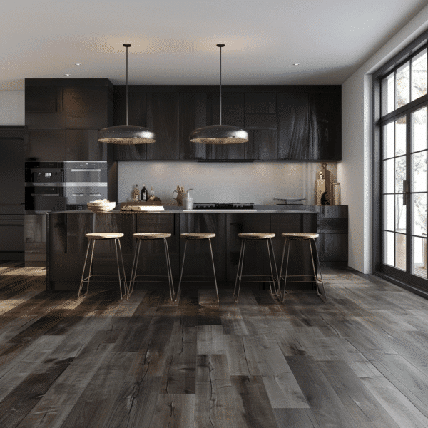 30 Kitchens designs with dark cabinets to inspire you - Unique Design Blog