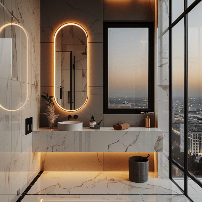 25 Jaw-Dropping Black and White Tile bathroom design ideas - Unique ...