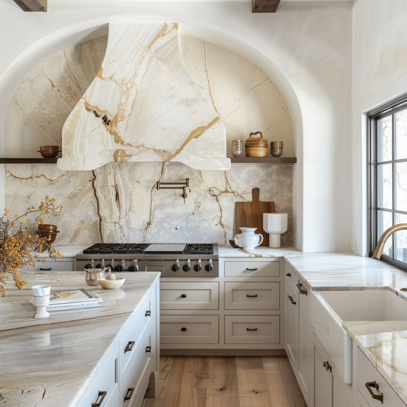 Don't Even Think About a Slab Backsplash Until You See These 30 Game ...