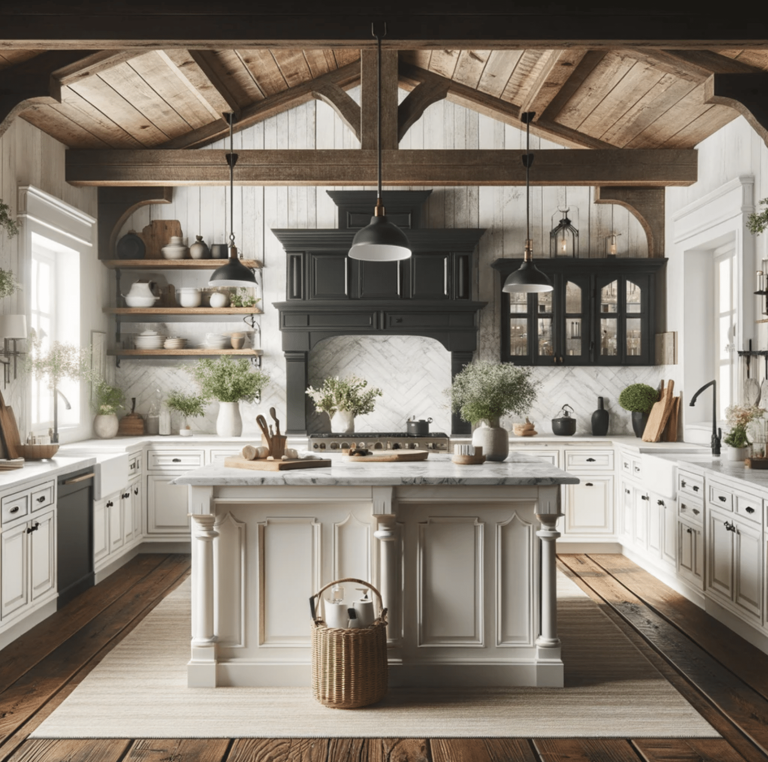 30 Gorgeous Two tone kitchen cabinets you need to see - Unique Design Blog