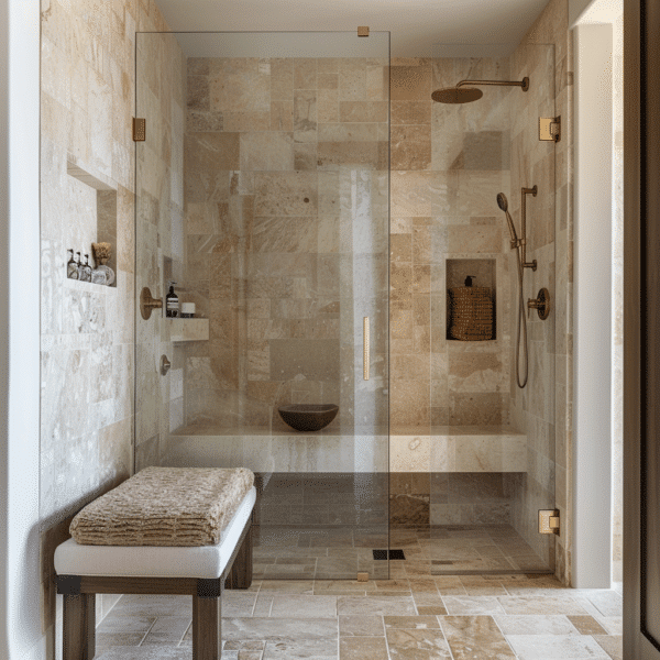 30 Functional and Stylish: Walk-In Shower with Bench Ideas - Unique ...