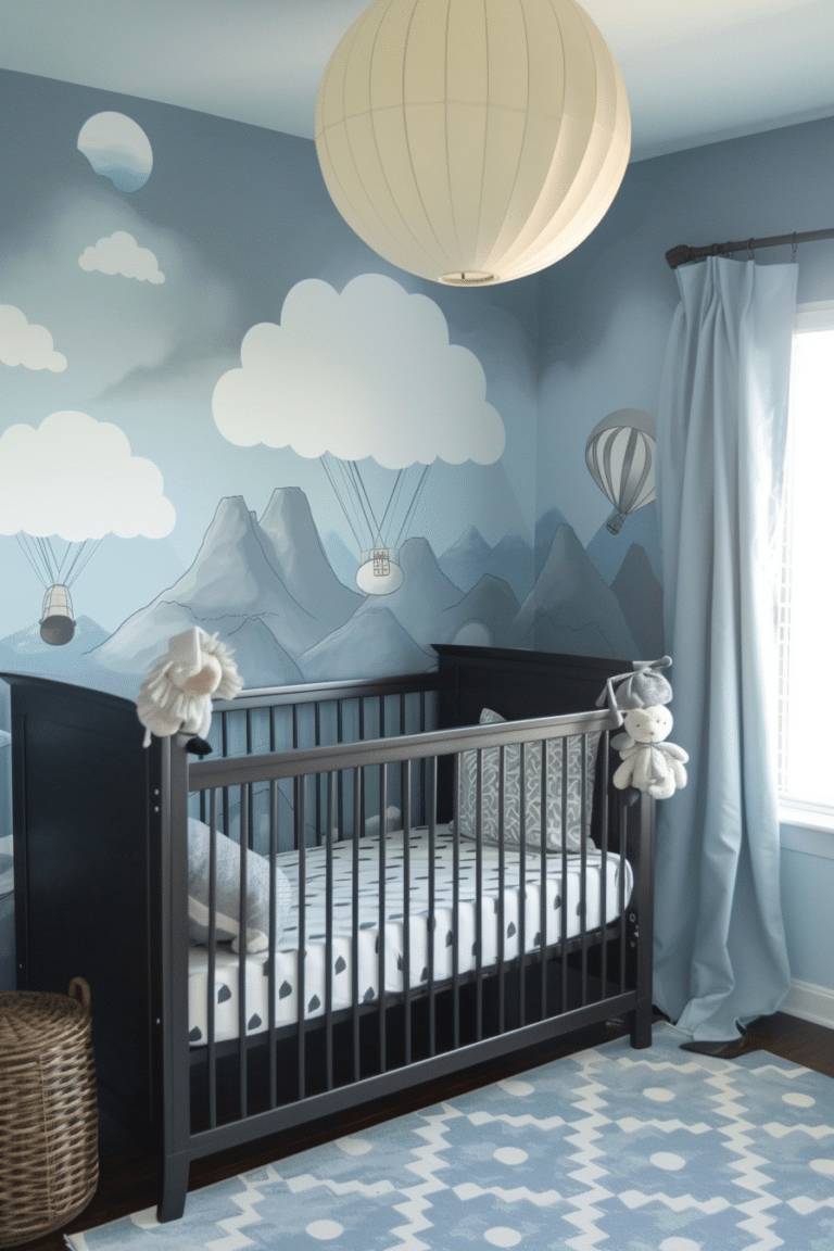 30 Charming Baby boy nursery ideas for the little man's retreat ...