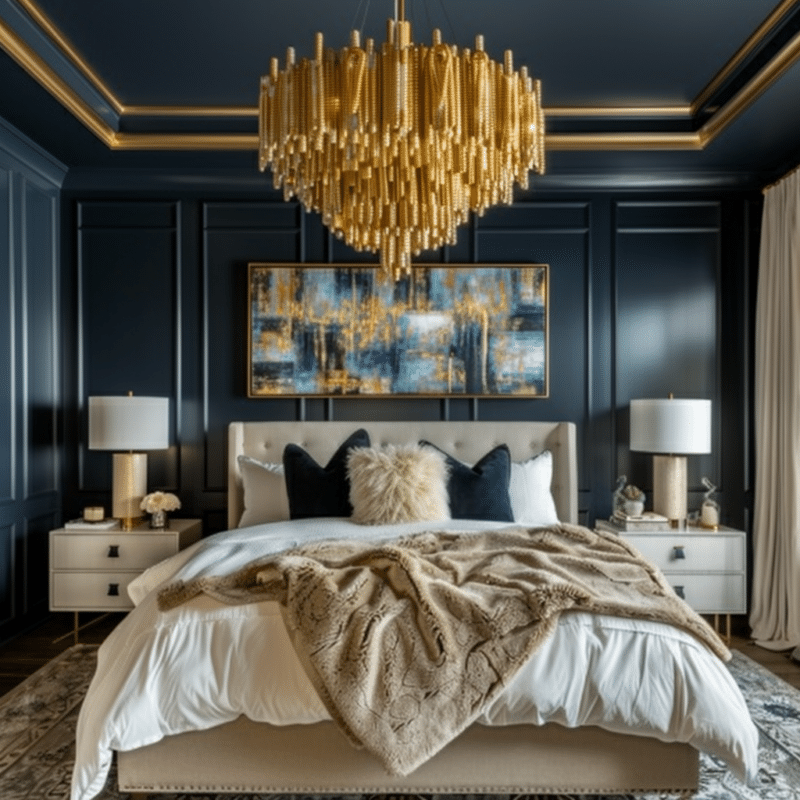 From Classic to Contemporary: 30 Bedroom Chandelier Ideas - Unique ...