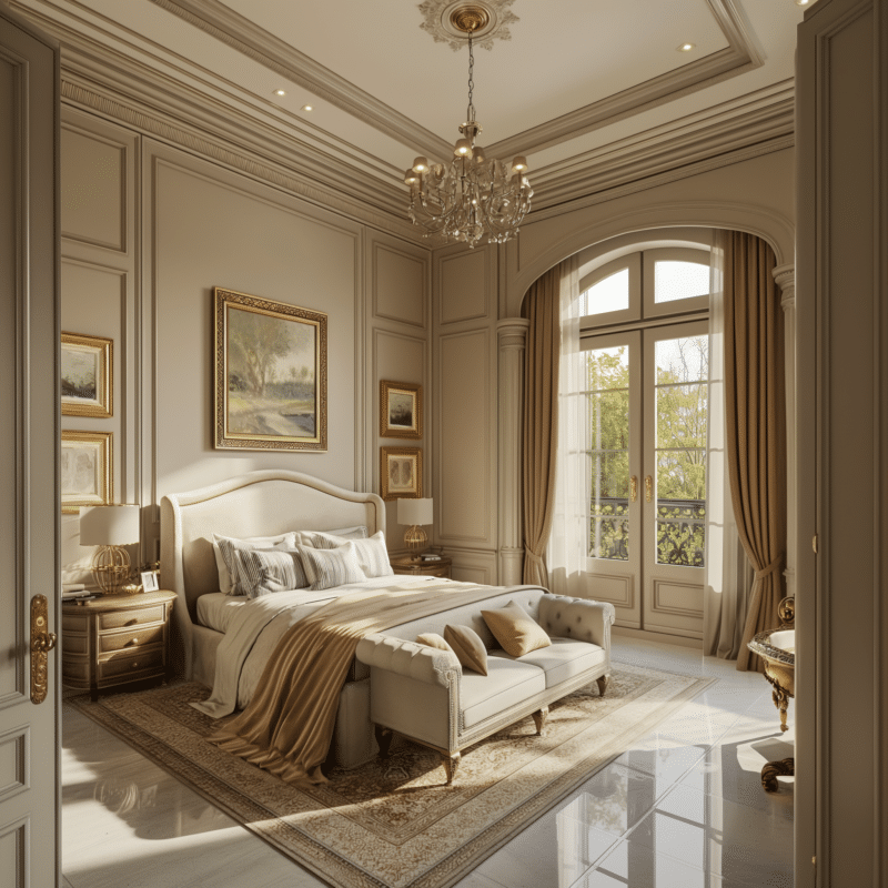 From Classic to Contemporary: 30 Bedroom Chandelier Ideas - Unique ...