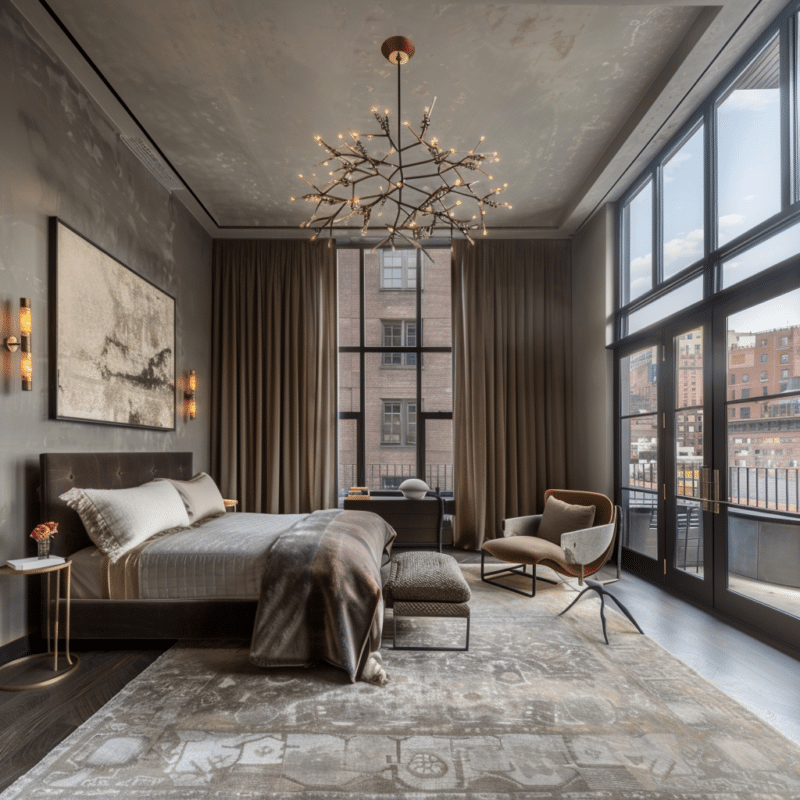 From Classic to Contemporary: 30 Bedroom Chandelier Ideas - Unique ...