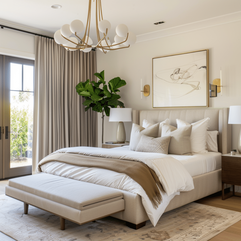 From Classic to Contemporary: 30 Bedroom Chandelier Ideas - Unique ...