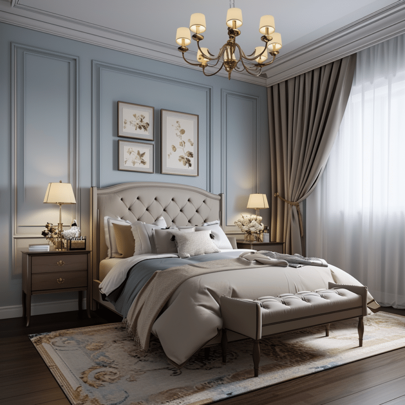 From Classic to Contemporary: 30 Bedroom Chandelier Ideas - Unique ...