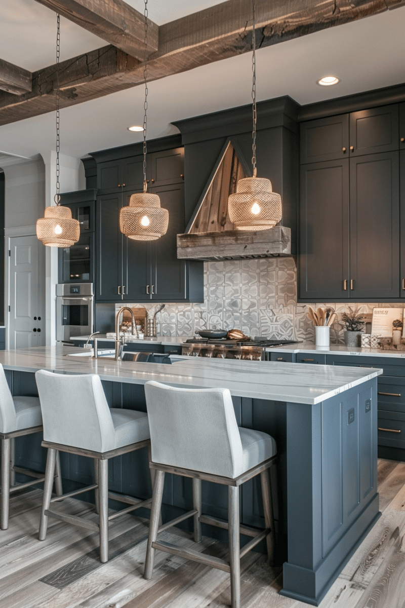 30 Dark Grey Kitchen Cabinets Designs: The Ultimate Guide - Unique ...
