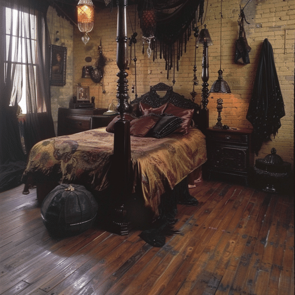 25 Enchanting Whimsy Goth Bedroom Ideas for a Mystical Vibe - Unique Design Blog