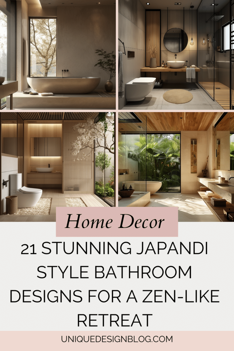 27 Stunning Japandi Style Bathroom designs for a Zen-Like Retreat ...