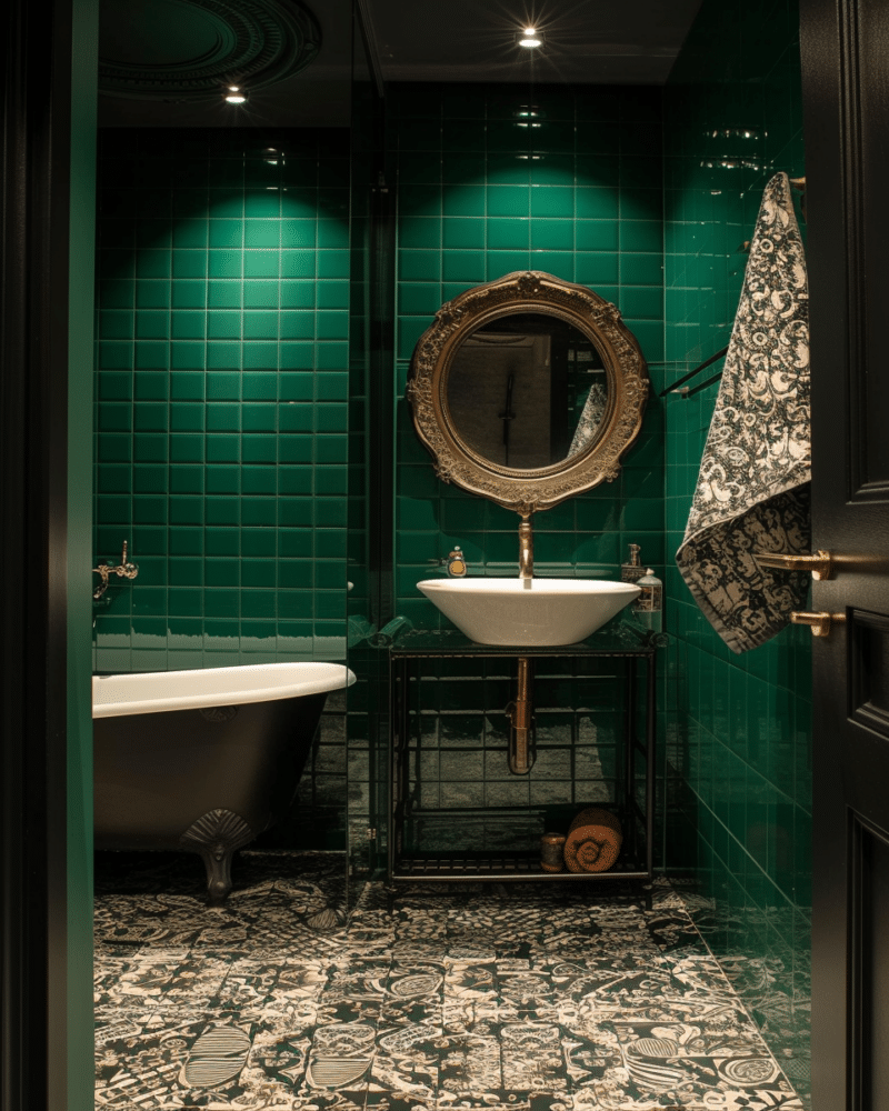 30 Elegant and Moody Bathroom ideas for a Luxurious Retreat - Unique ...