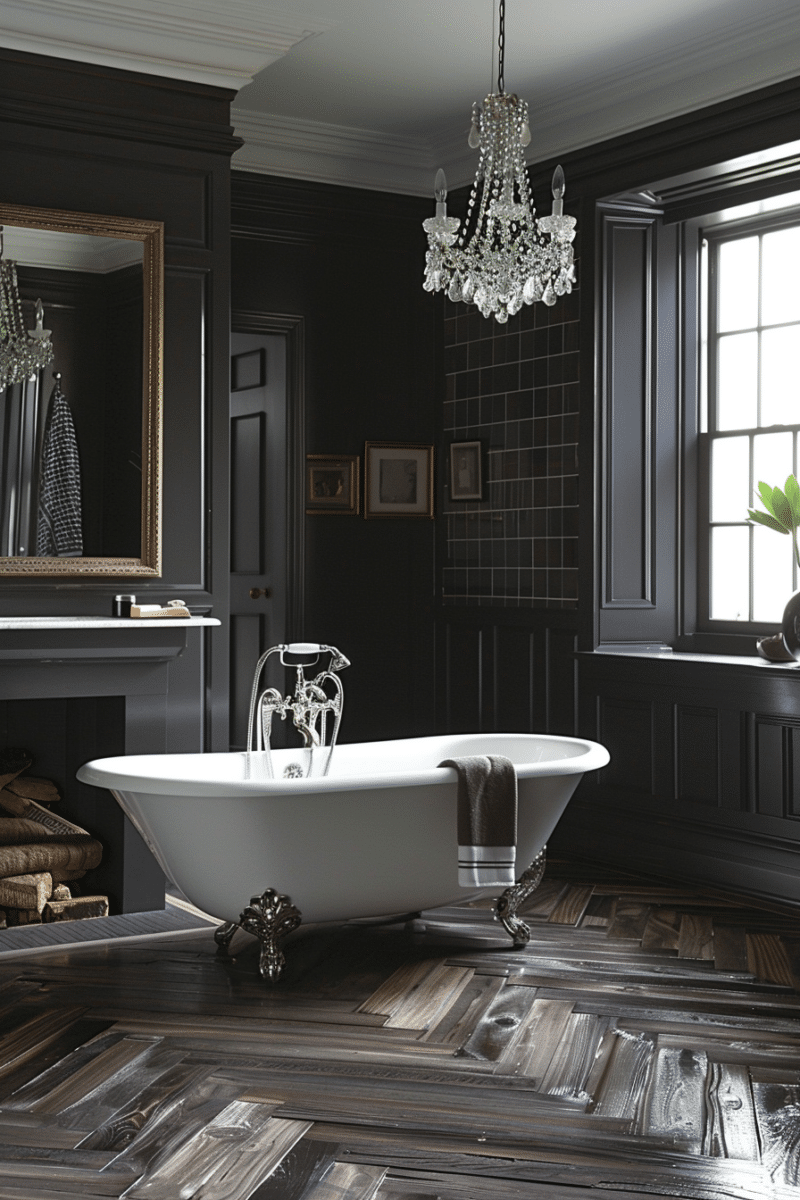 30 Elegant and Moody Bathroom ideas for a Luxurious Retreat - Unique ...