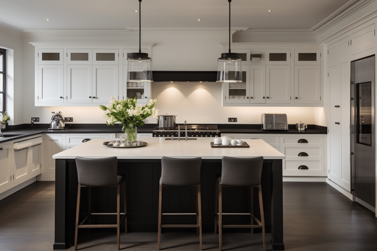 27 Elegant Black Island Kitchen Ideas for a Modern Touch - Unique ...
