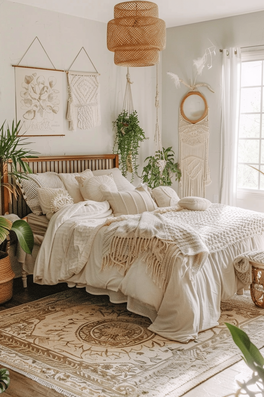 Transform Your Space with These stunning 27 Boho Bedroom Ideas - Unique ...