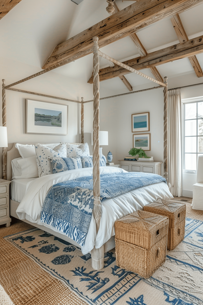 25 Dreamy Coastal Bedroom Ideas for a Serene Retreat - Unique Design Blog