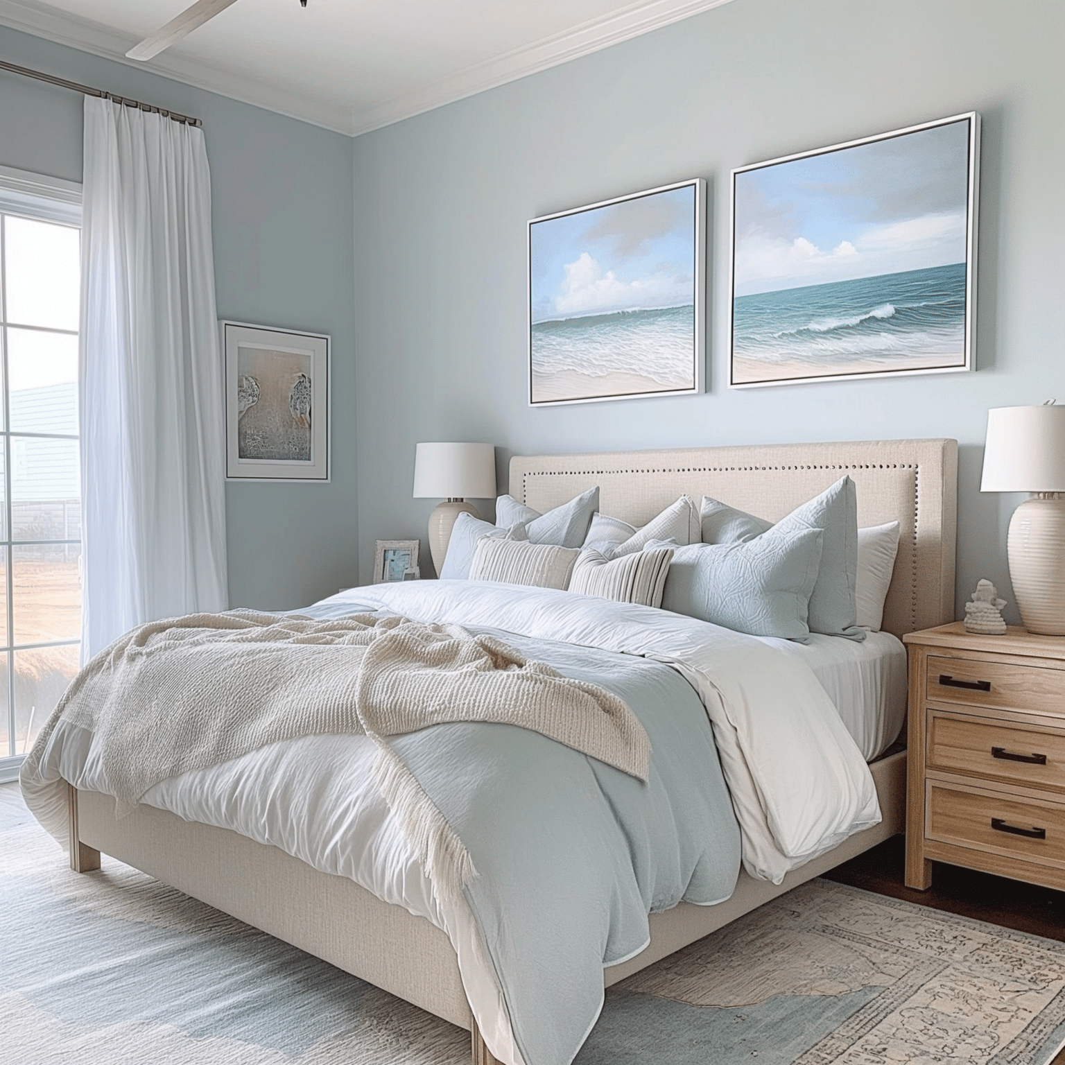 25 Dreamy Coastal Bedroom Ideas for a Serene Retreat - Unique Design Blog